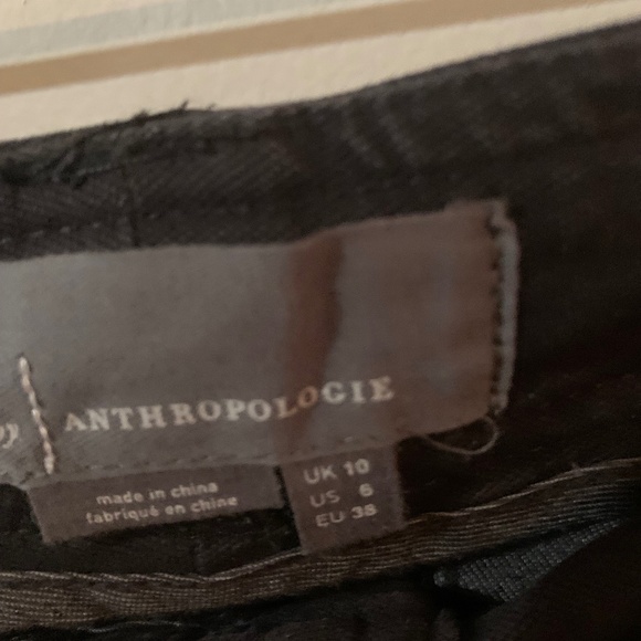 Anthropologie Tapered Side Stripe Pants - Picture 7 of 7